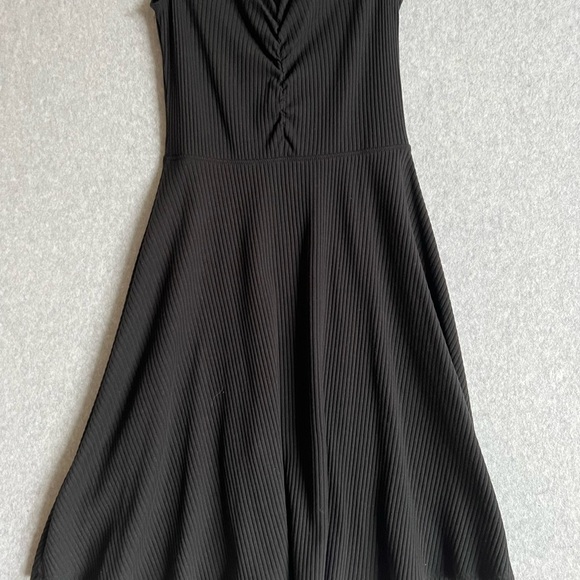 Abercrombie & Fitch Women’s Dress Black Cut out Medium Tall - Picture 4 of 7